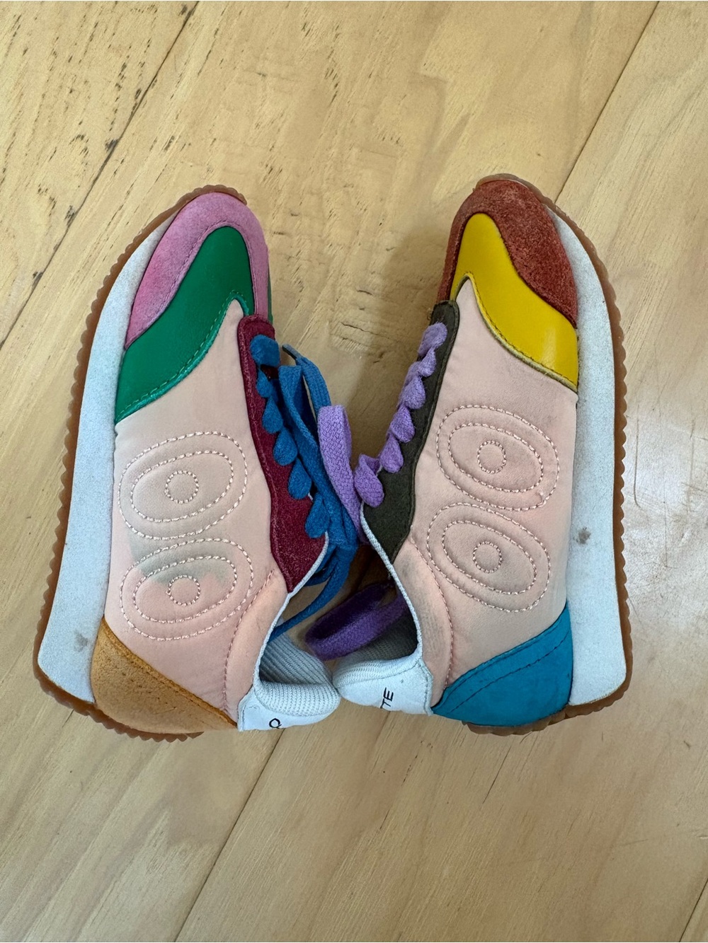 Charlotte Stone Toddler Colorblock Sneaker / C7 - Picture 5 of 8
